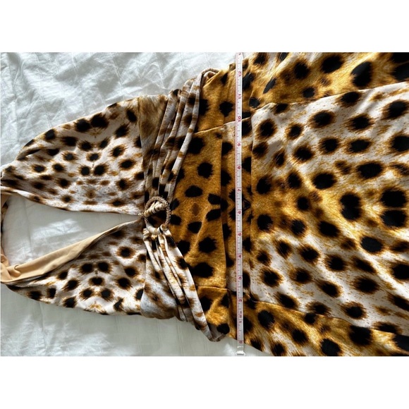 Roberto Cavalli 2007 leopard halter mini dress - Picture 5 of 7